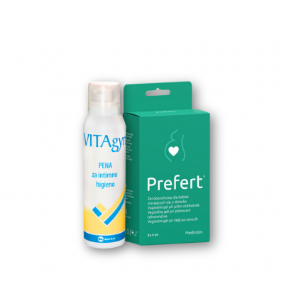 Prefert gel + VITAgyn C pena