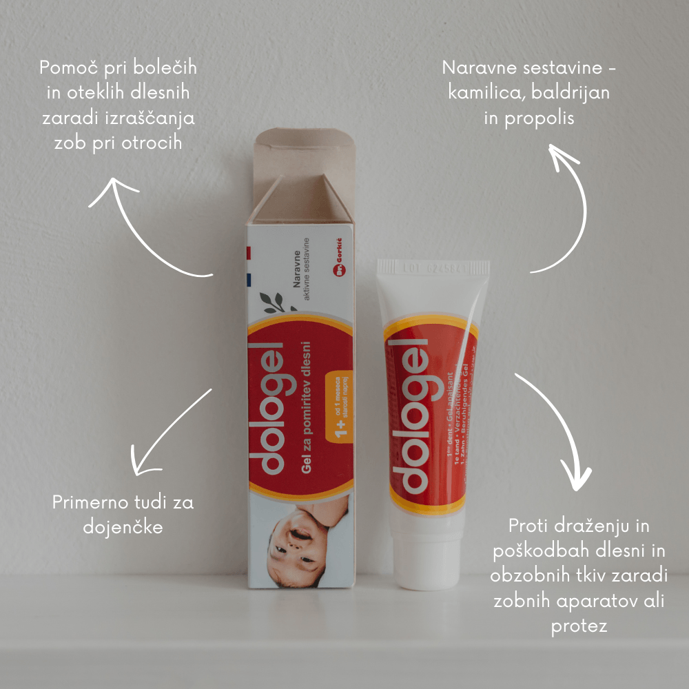 Dologel gel za pomiritev dlesni