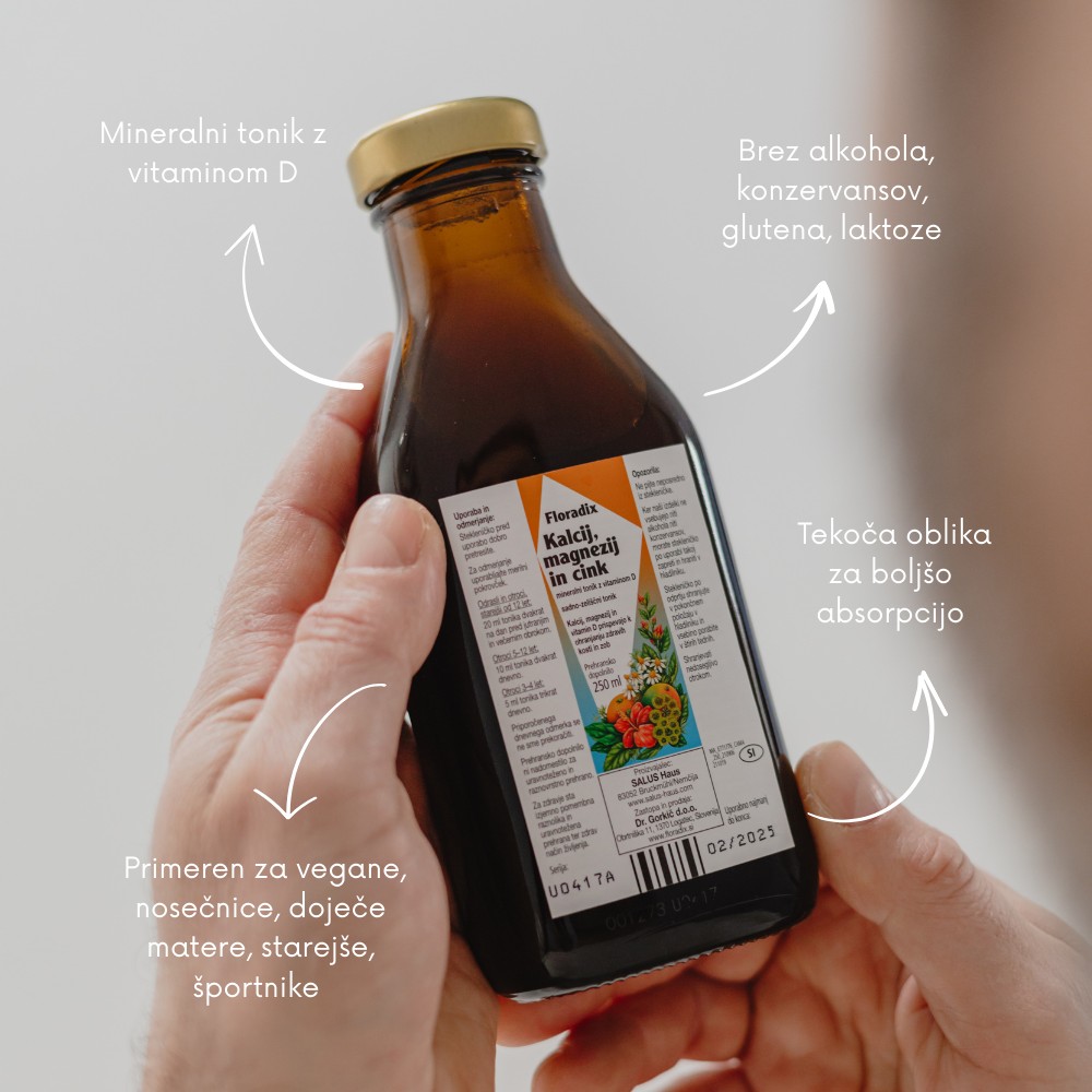 Kalcij, magnezij, cink3_1 Floradix kalcij, magenzij in cink tonik