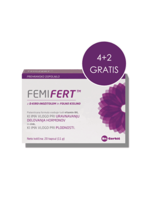 Femifert kapsule 4+2 GRATIS