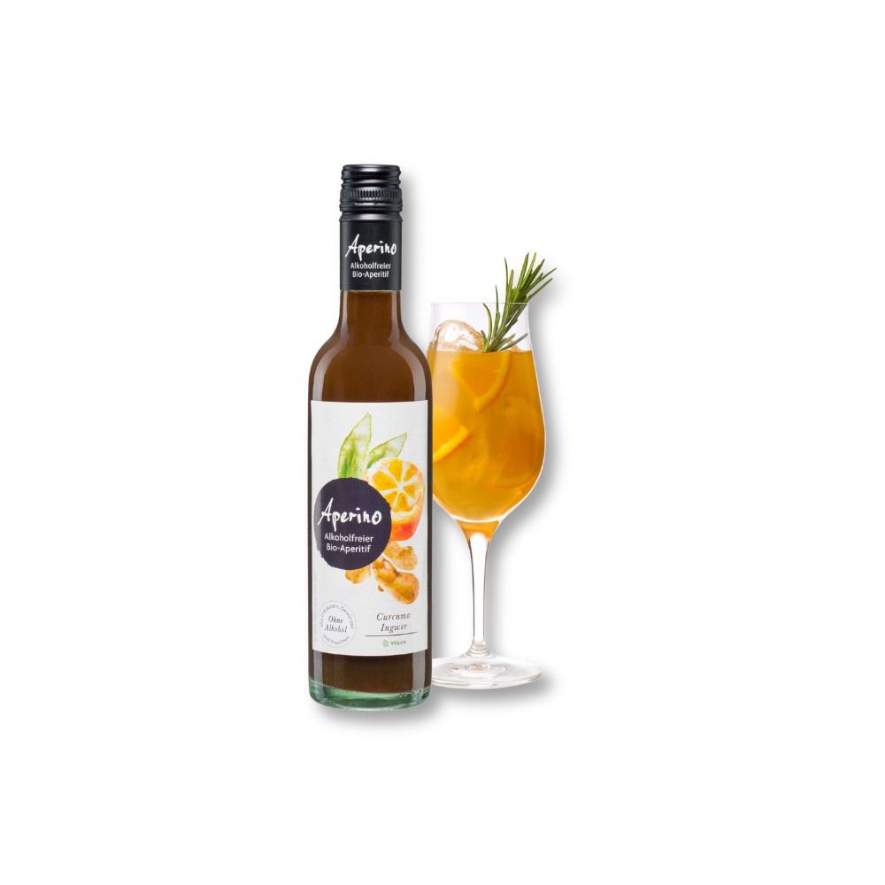 Aperino-K-I2 Aperino BIO aperitiv Kurkuma + Ingver