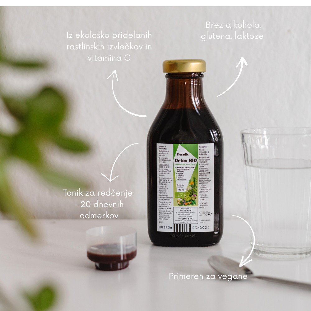 Detox3 Floradix Detox BIO tonik (SI-EKO-001)