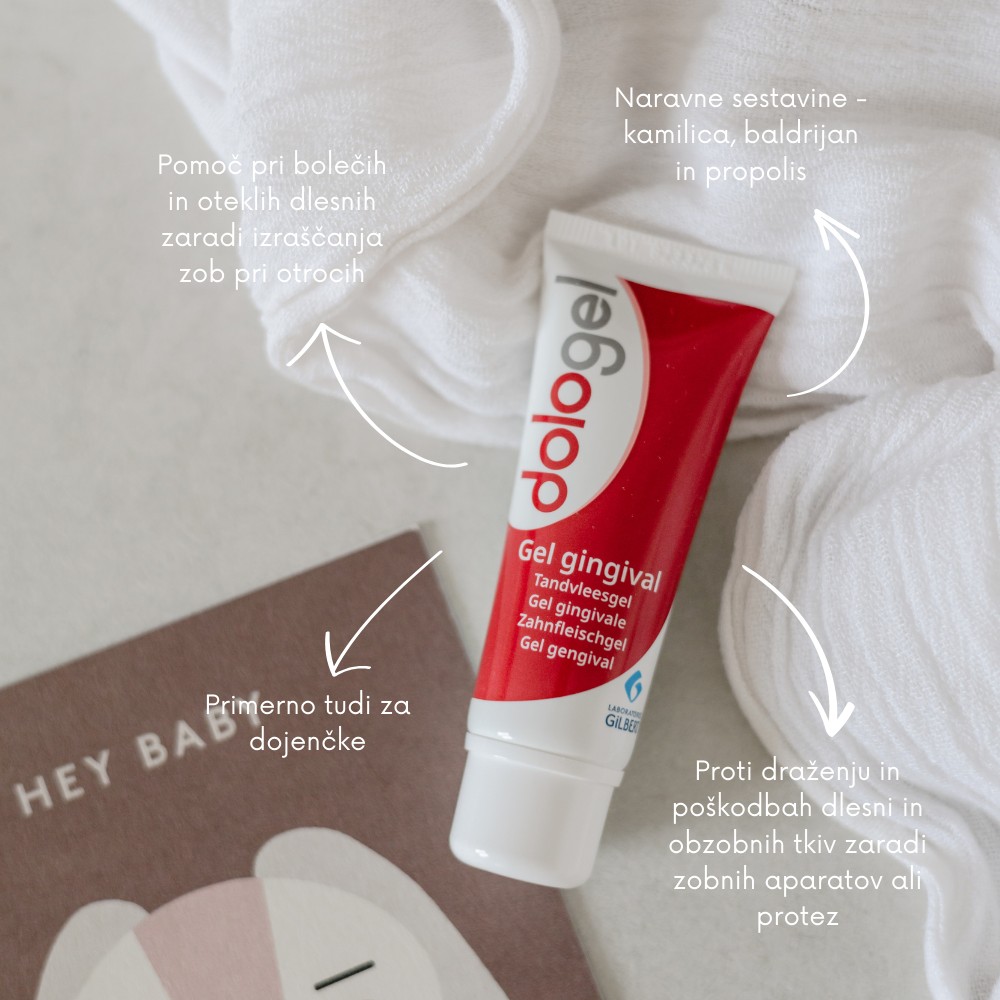 Dologel2 Dologel gel za pomiritev dlesni