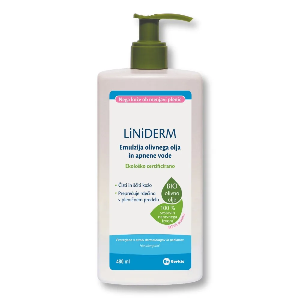 Liniderm BIO emulzija 480 ml