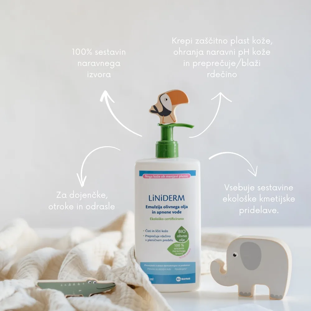 Liniderm BIO emulzija 480 ml