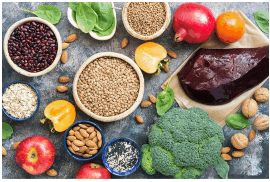 sadje zelenjava in oreščki